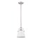 Z-Lite Z-Studio 1 Light Mini Pendant, Matte White 726MP-MW+BN - alternate 2